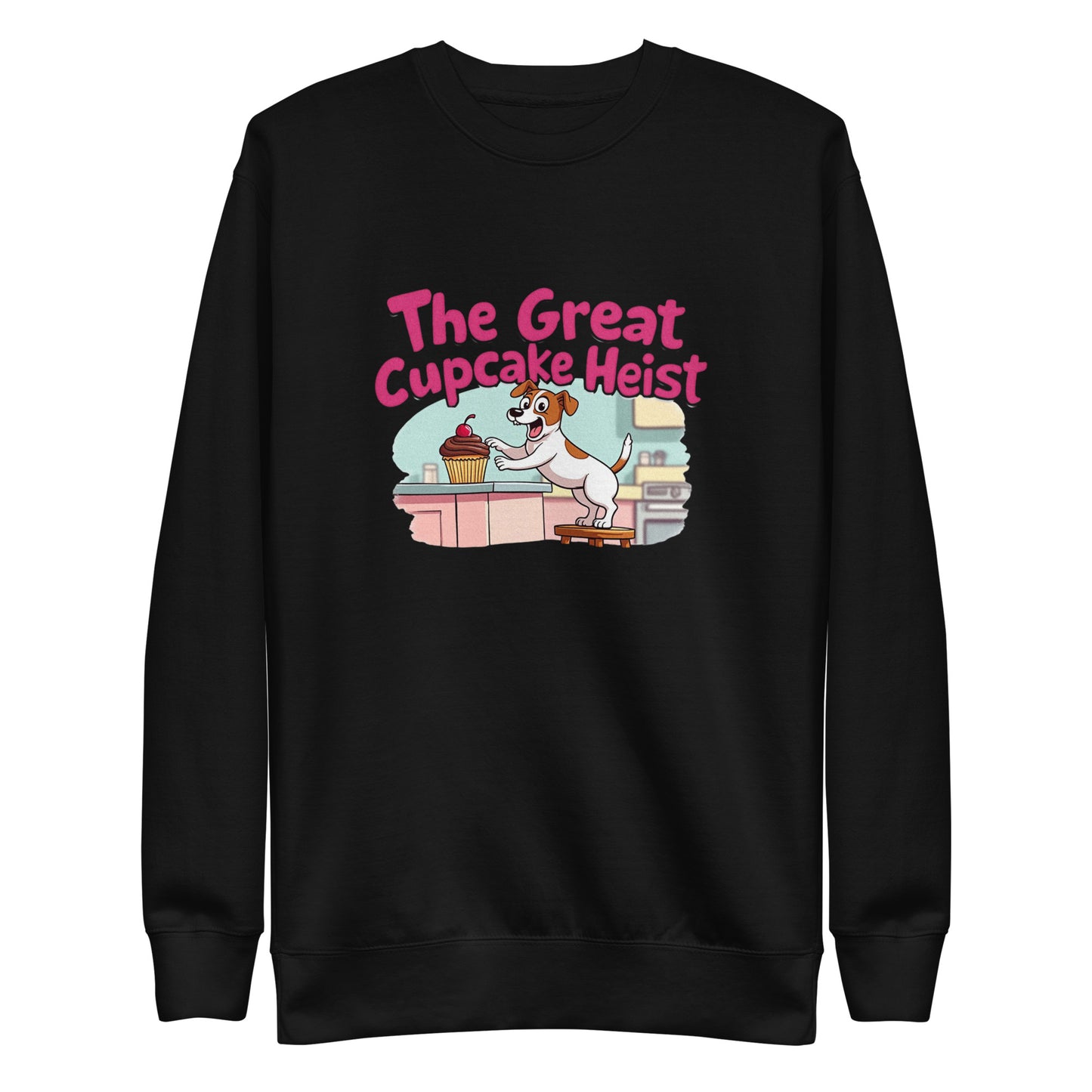 StyleMZ -  The Great Cupcake Heist Unisex Premium Sweatshirt  - StyleMZ