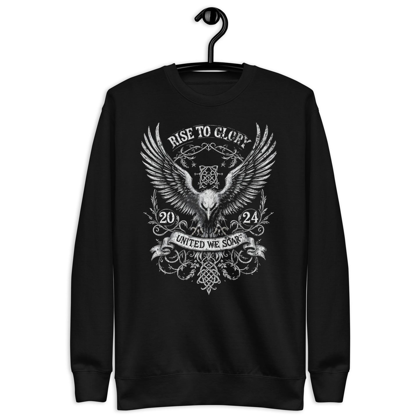 Rise to Glory Unisex Premium Sweatshirt - StyleMZ