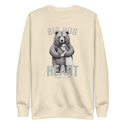 Big hug Unisex Premium Sweatshirt  - StyleMZ