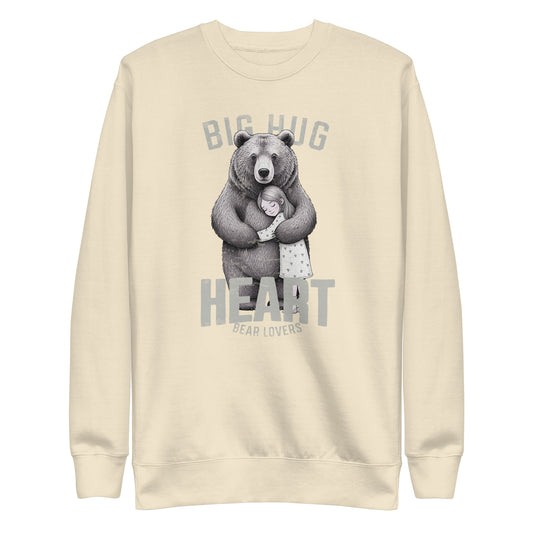 Big hug Unisex Premium Sweatshirt  - StyleMZ