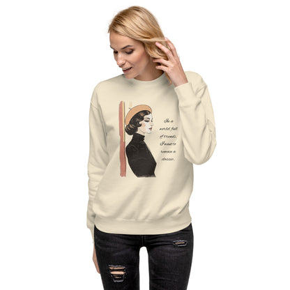 I want to remain a classic Unisex Premium Sweatshirt  - Korea  - StyleMZ