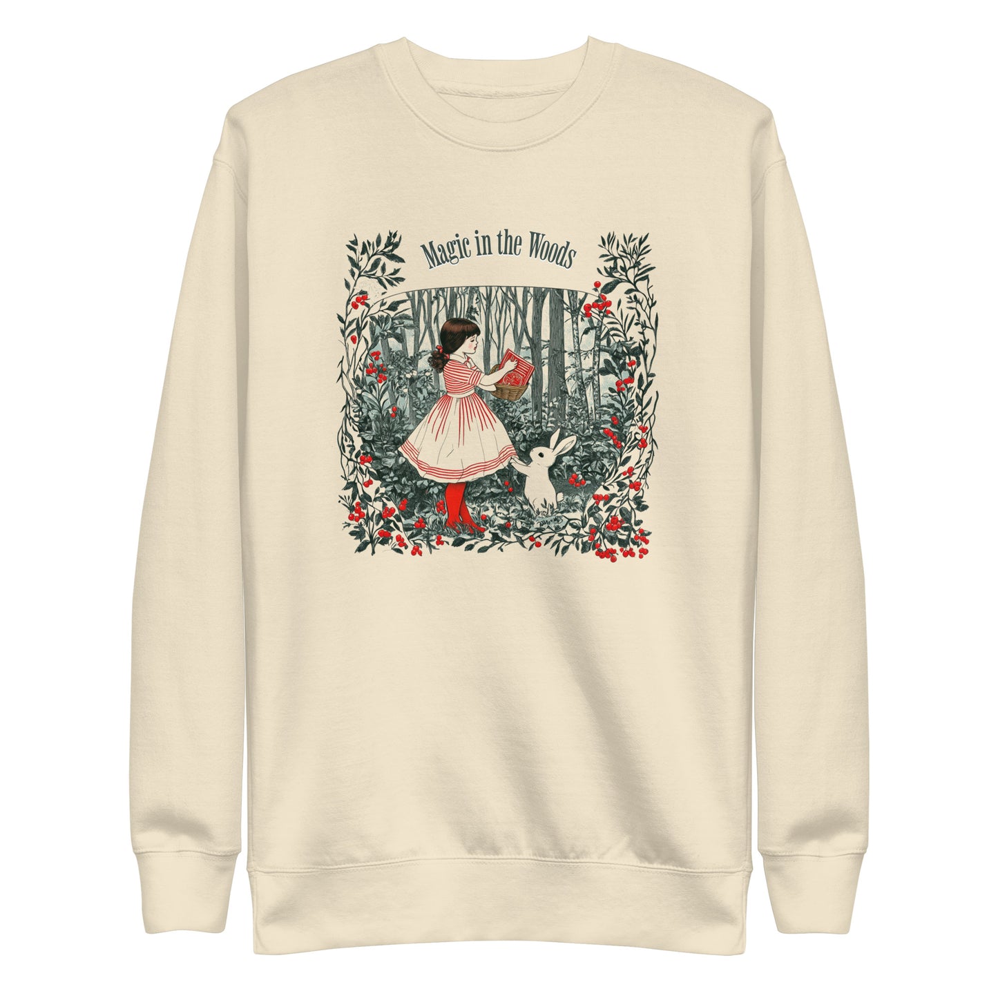 Magic in the woods Unisex Premium Sweatshirt  - Korea  - StyleMZ