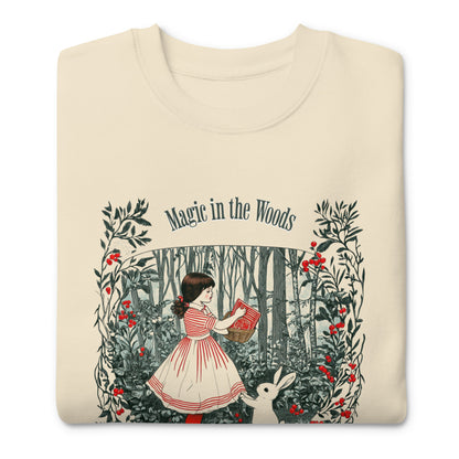 Magic in the woods Unisex Premium Sweatshirt  - Korea  - StyleMZ