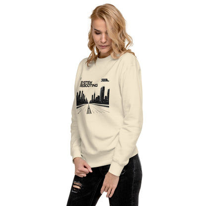 System rebooting Unisex Premium Sweatshirt - StyleMZ