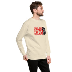 Sudadera unisex premium WILD SPIRITS RIDE FREE - Corea - StyleMZ 