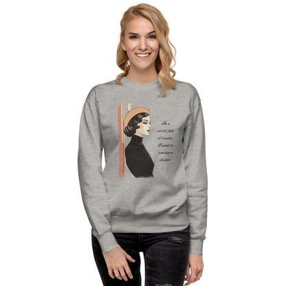 I want to remain a classic Unisex Premium Sweatshirt  - Korea  - StyleMZ