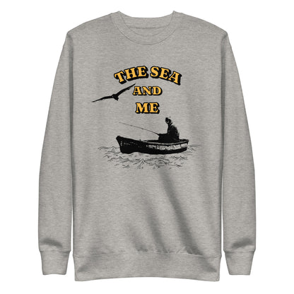 Korea -  The sea and me Unisex Premium Sweatshirt  - StyleMZ