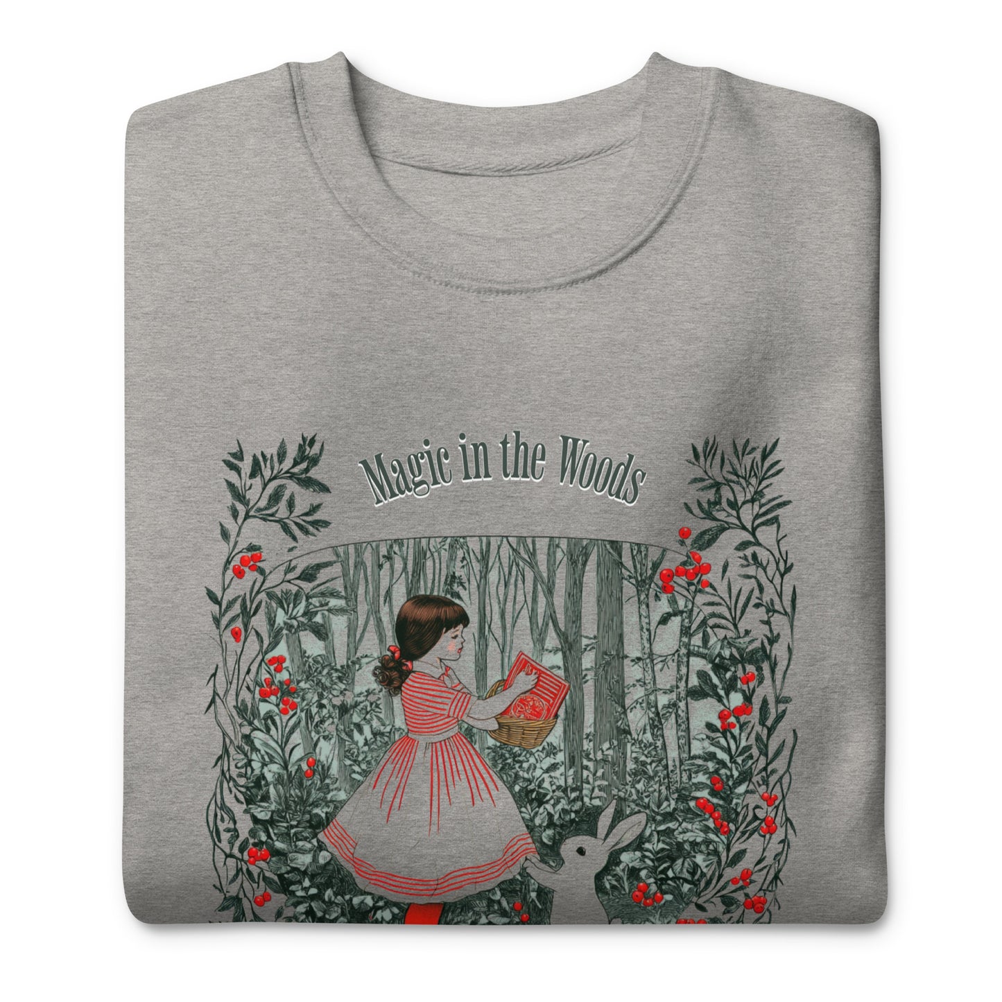 Magic in the woods Unisex Premium Sweatshirt  - Korea  - StyleMZ