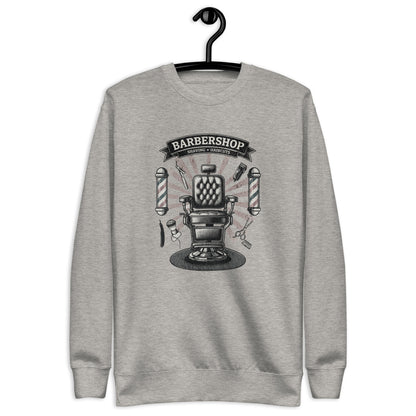 Barbershop Unisex Premium Sweatshirt - StyleMZ