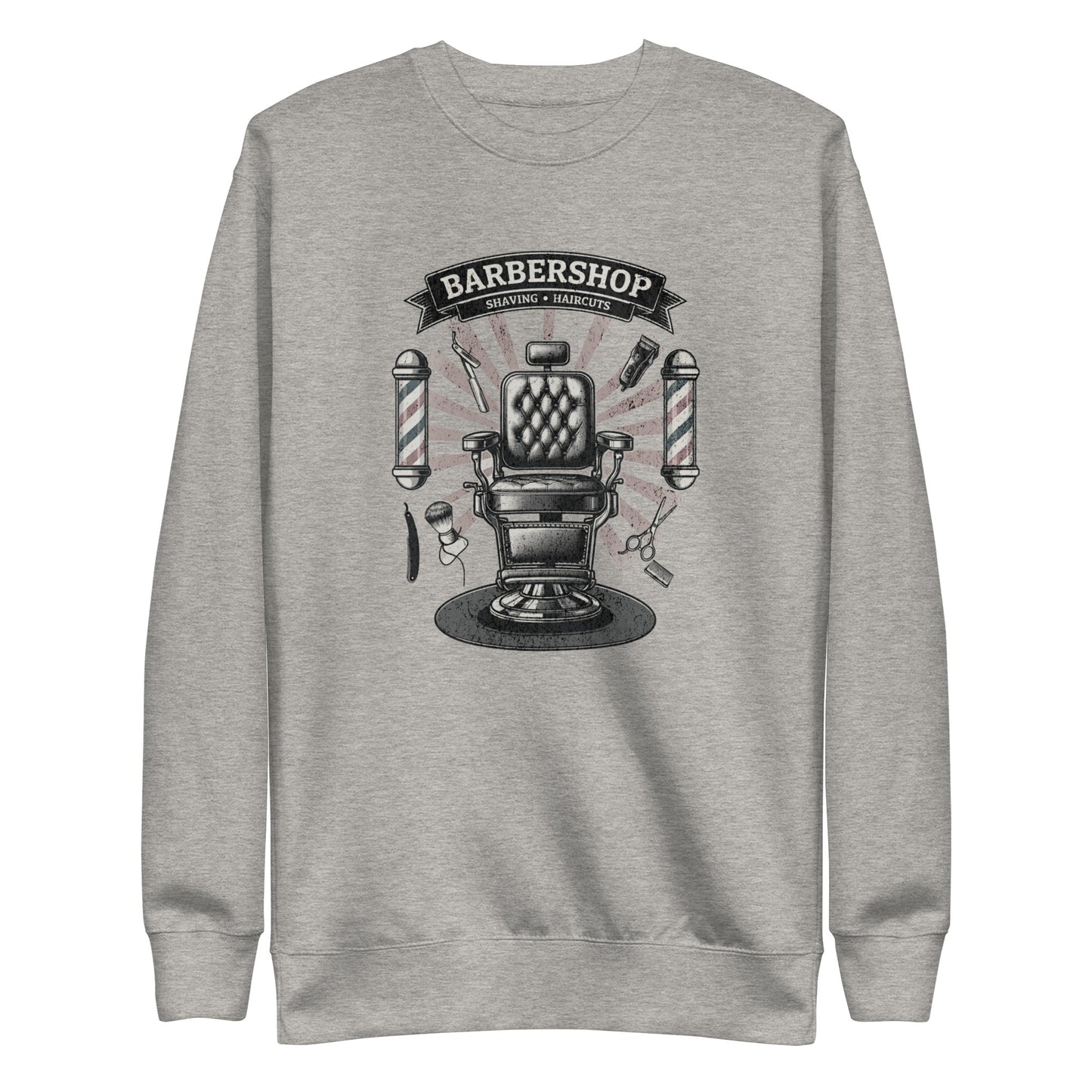 Barbershop Unisex Premium Sweatshirt - StyleMZ