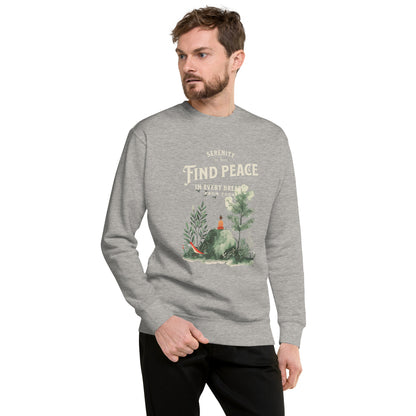 In him find peace Unisex Premium Sweatshirt - StyleMZ