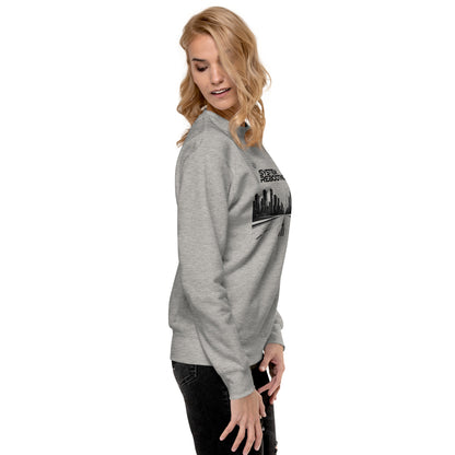 System rebooting Unisex Premium Sweatshirt - StyleMZ