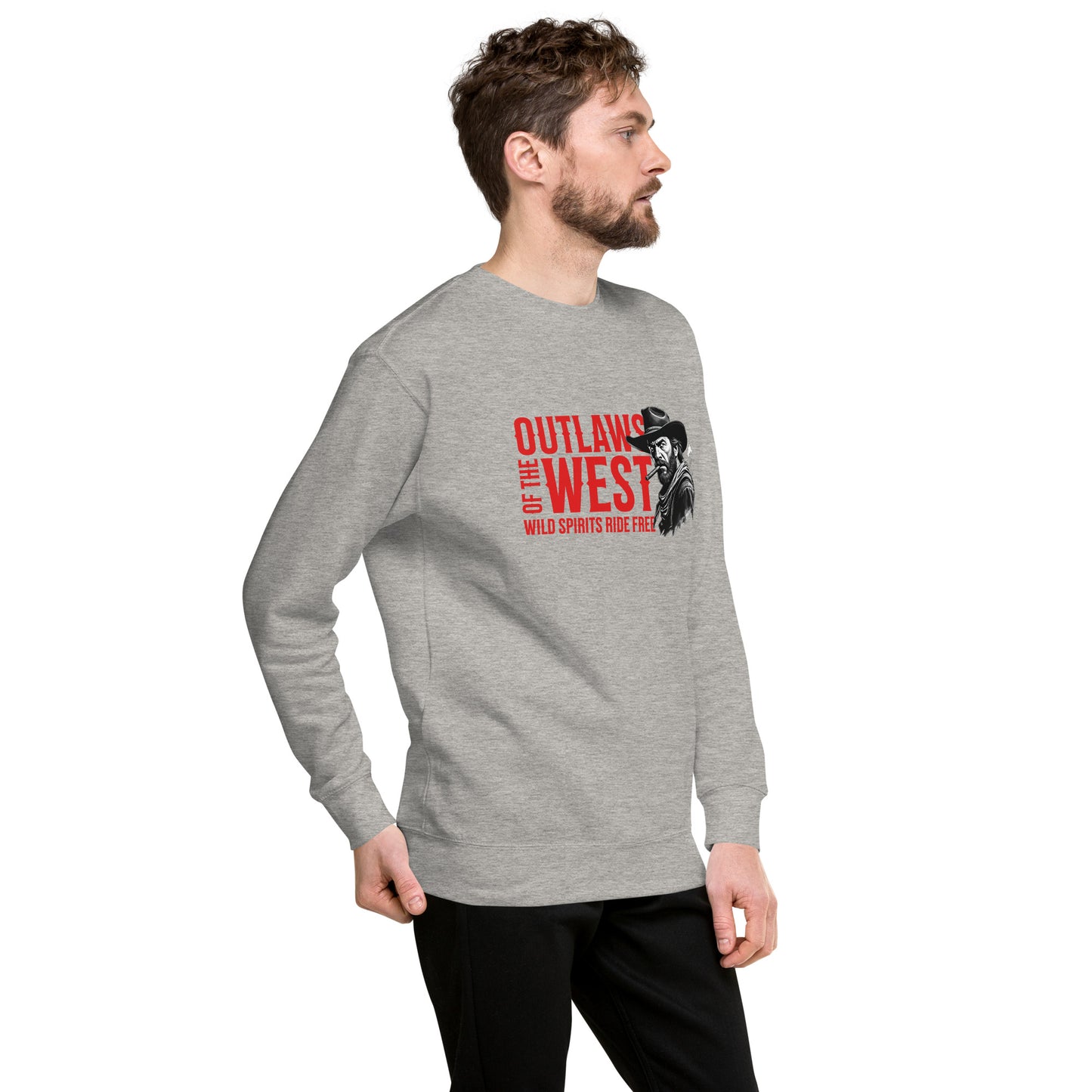 WILD SPIRITS RIDE FREE Unisex Premium Sweatshirt  - Korea  - StyleMZ