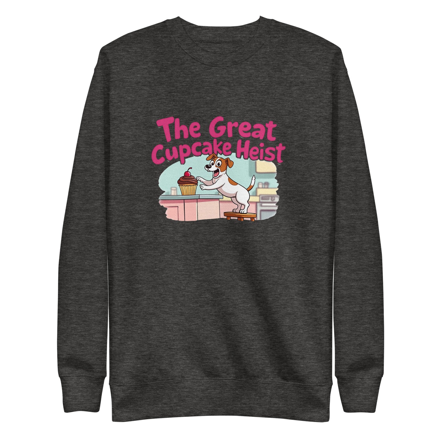 StyleMZ -  The Great Cupcake Heist Unisex Premium Sweatshirt  - StyleMZ