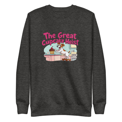 StyleMZ -  The Great Cupcake Heist Unisex Premium Sweatshirt  - StyleMZ