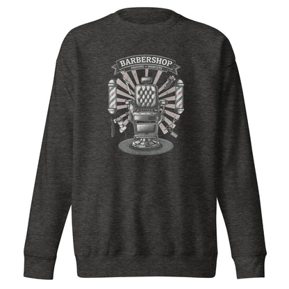 Barbershop Unisex Premium Sweatshirt - StyleMZ