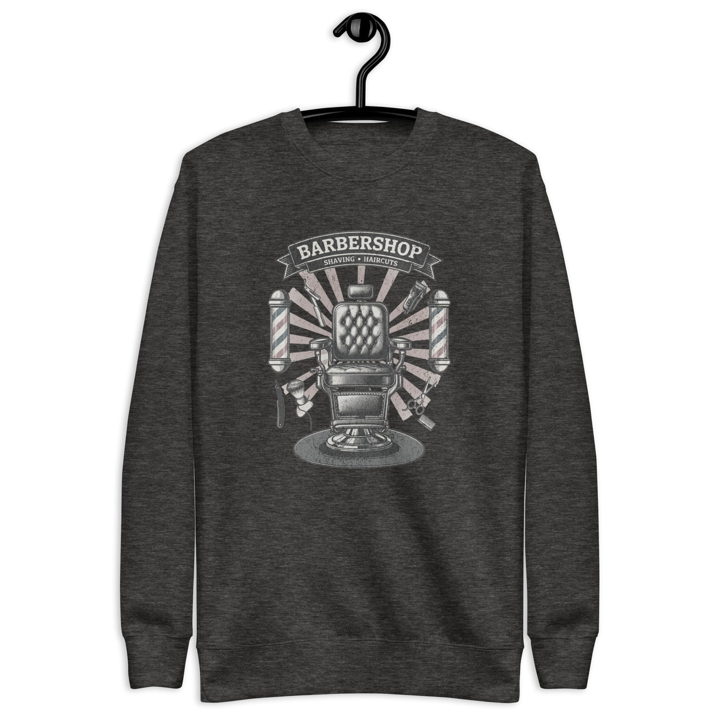 Barbershop Unisex Premium Sweatshirt - StyleMZ