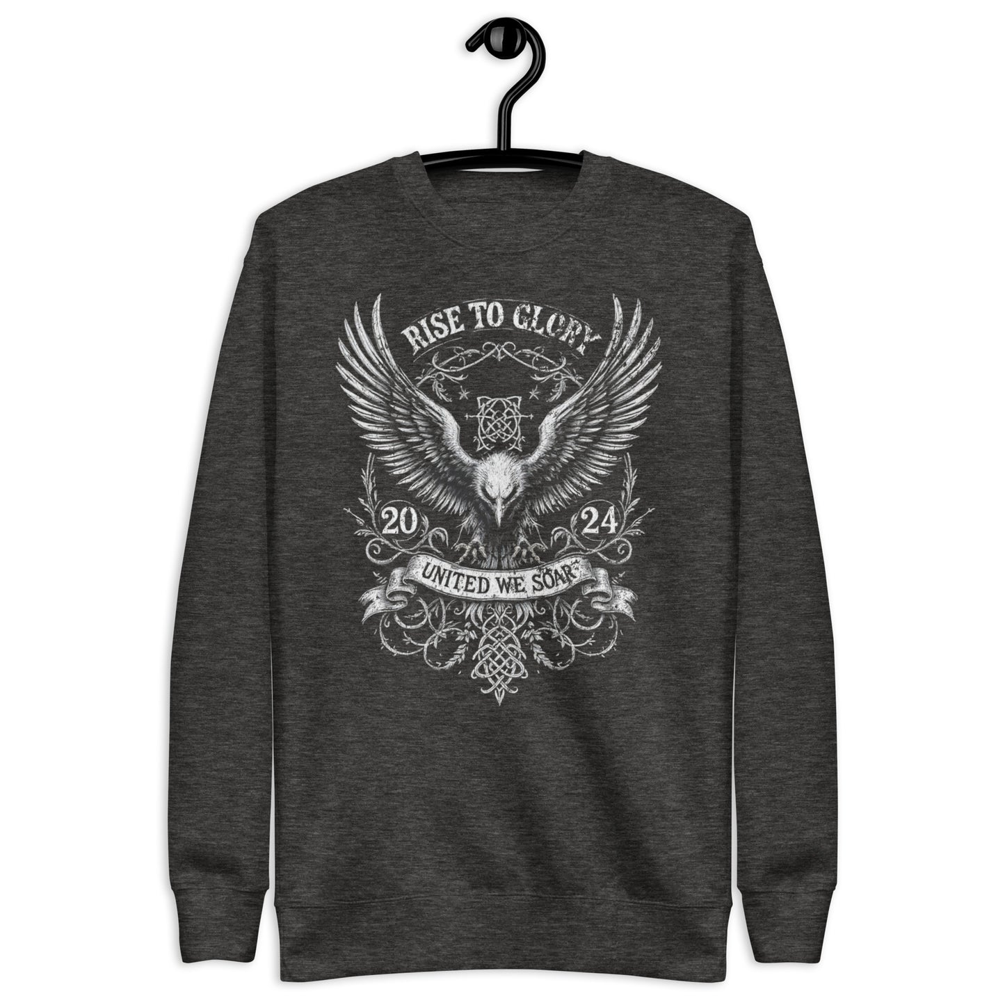 Rise to Glory Unisex Premium Sweatshirt - StyleMZ