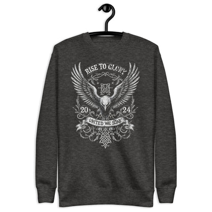 Rise to Glory Unisex Premium Sweatshirt - StyleMZ