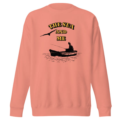 Korea -  The sea and me Unisex Premium Sweatshirt  - StyleMZ