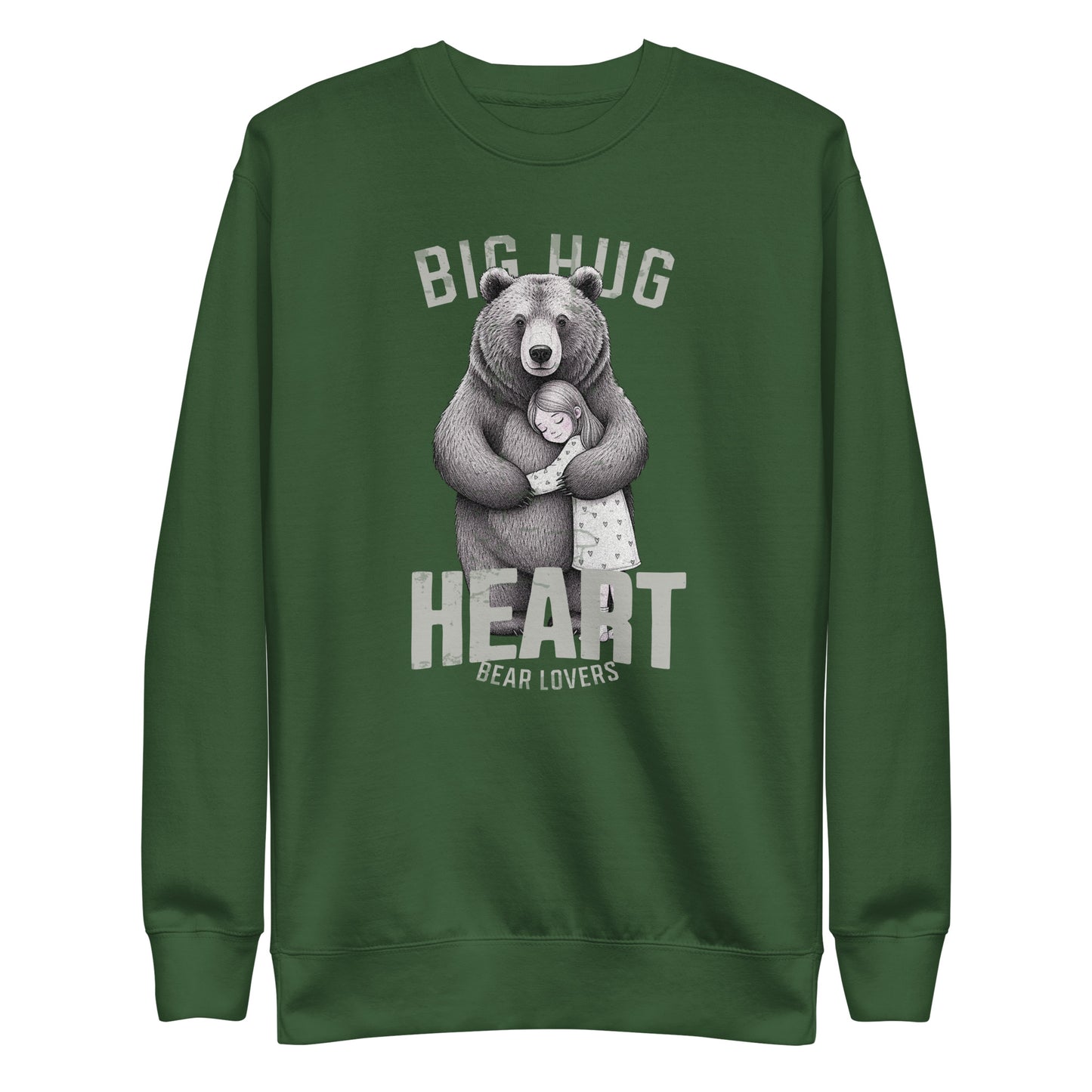 Big hug Unisex Premium Sweatshirt  - StyleMZ