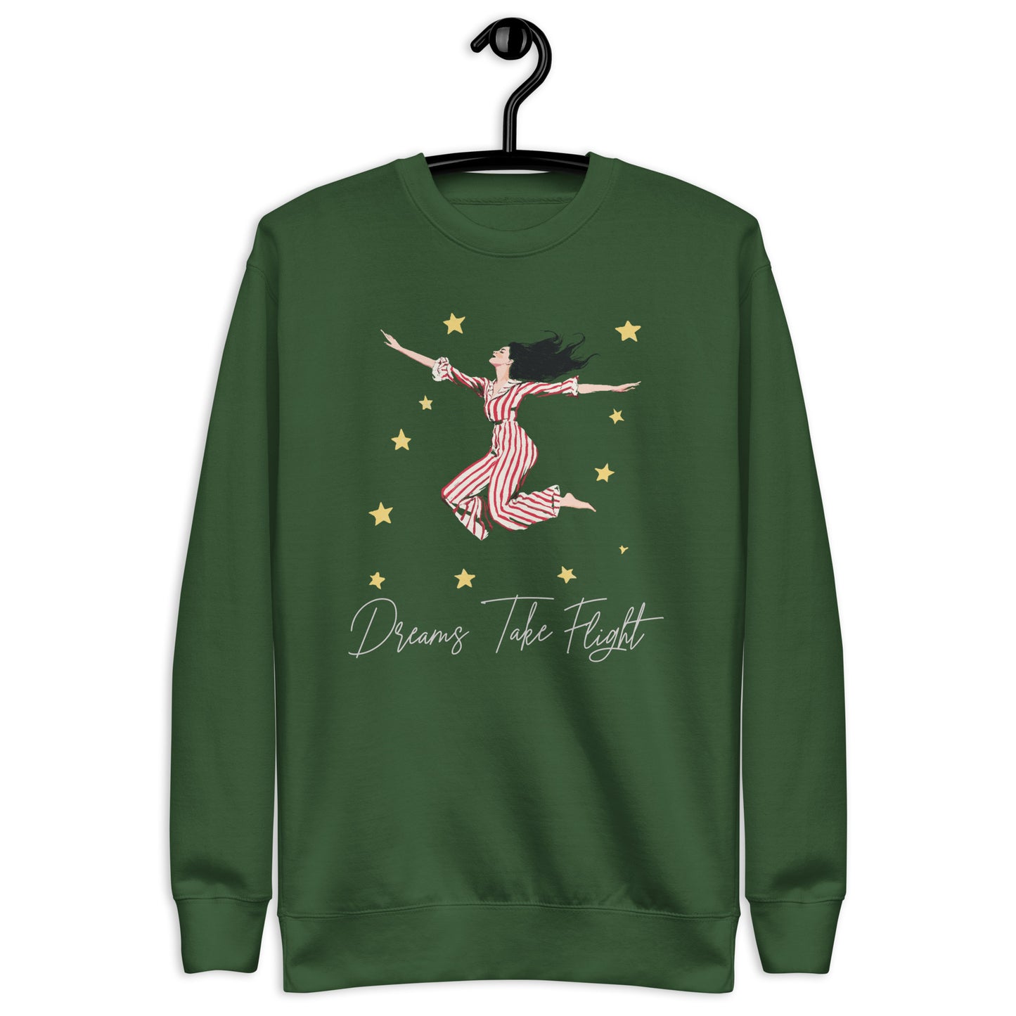 Dreams Take Flight Unisex Premium Sweatshirt  - Korea  - StyleMZ