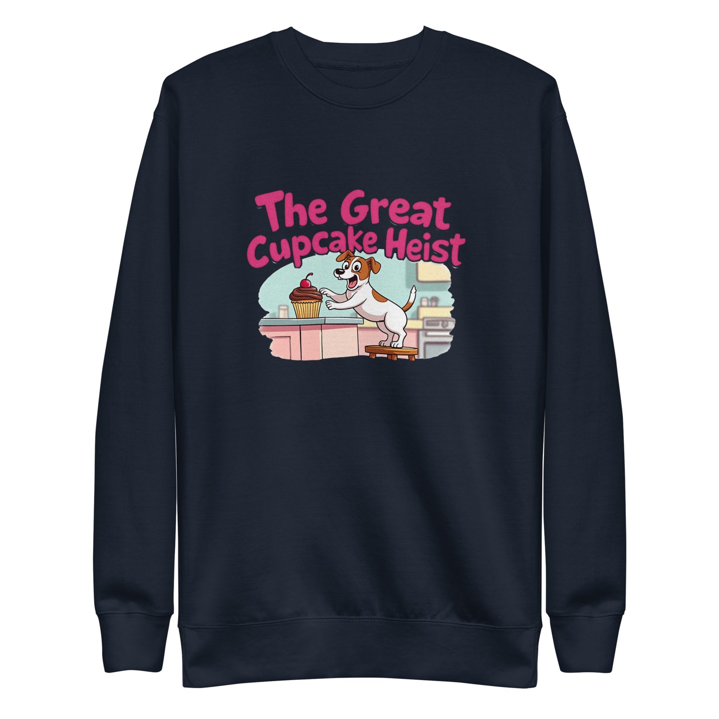 StyleMZ -  The Great Cupcake Heist Unisex Premium Sweatshirt  - StyleMZ