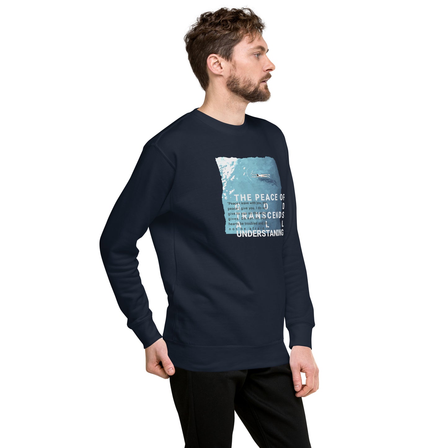 The peace of God Unisex Premium Sweatshirt  - Korea  - StyleMZ