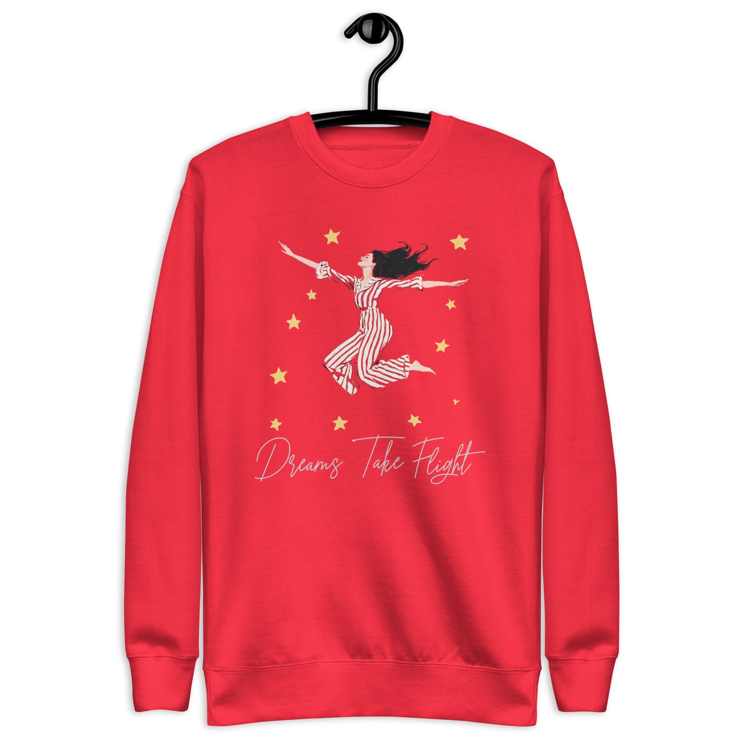 Dreams Take Flight Unisex Premium Sweatshirt  - Korea  - StyleMZ