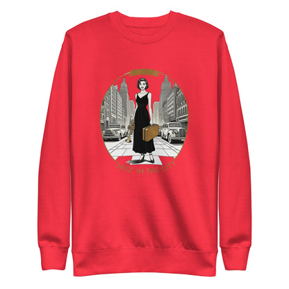 Jazz in the city Unisex Premium Sweatshirt  - Korea  - StyleMZ