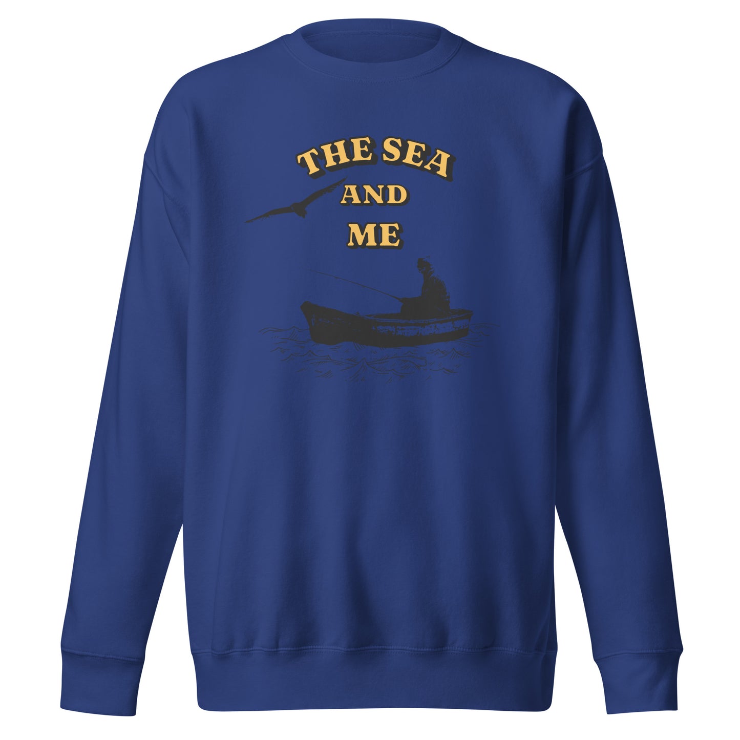 Korea -  The sea and me Unisex Premium Sweatshirt  - StyleMZ