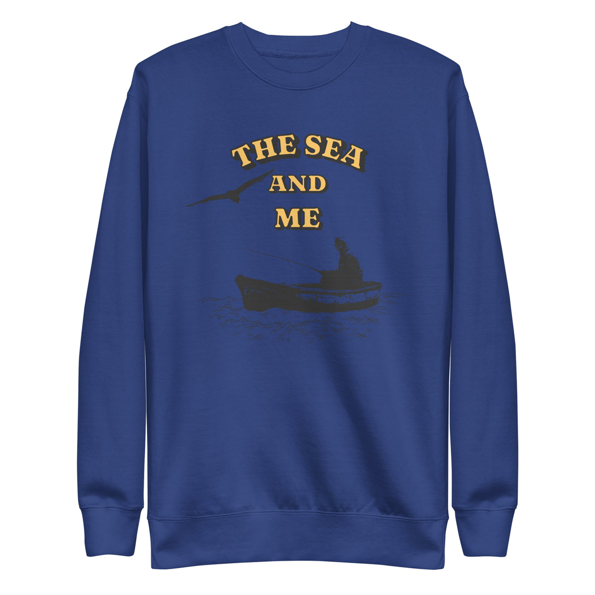 Korea -  The sea and me Unisex Premium Sweatshirt  - StyleMZ