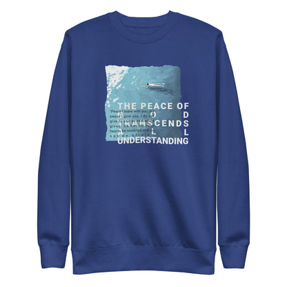 The peace of God Unisex Premium Sweatshirt  - Korea  - StyleMZ