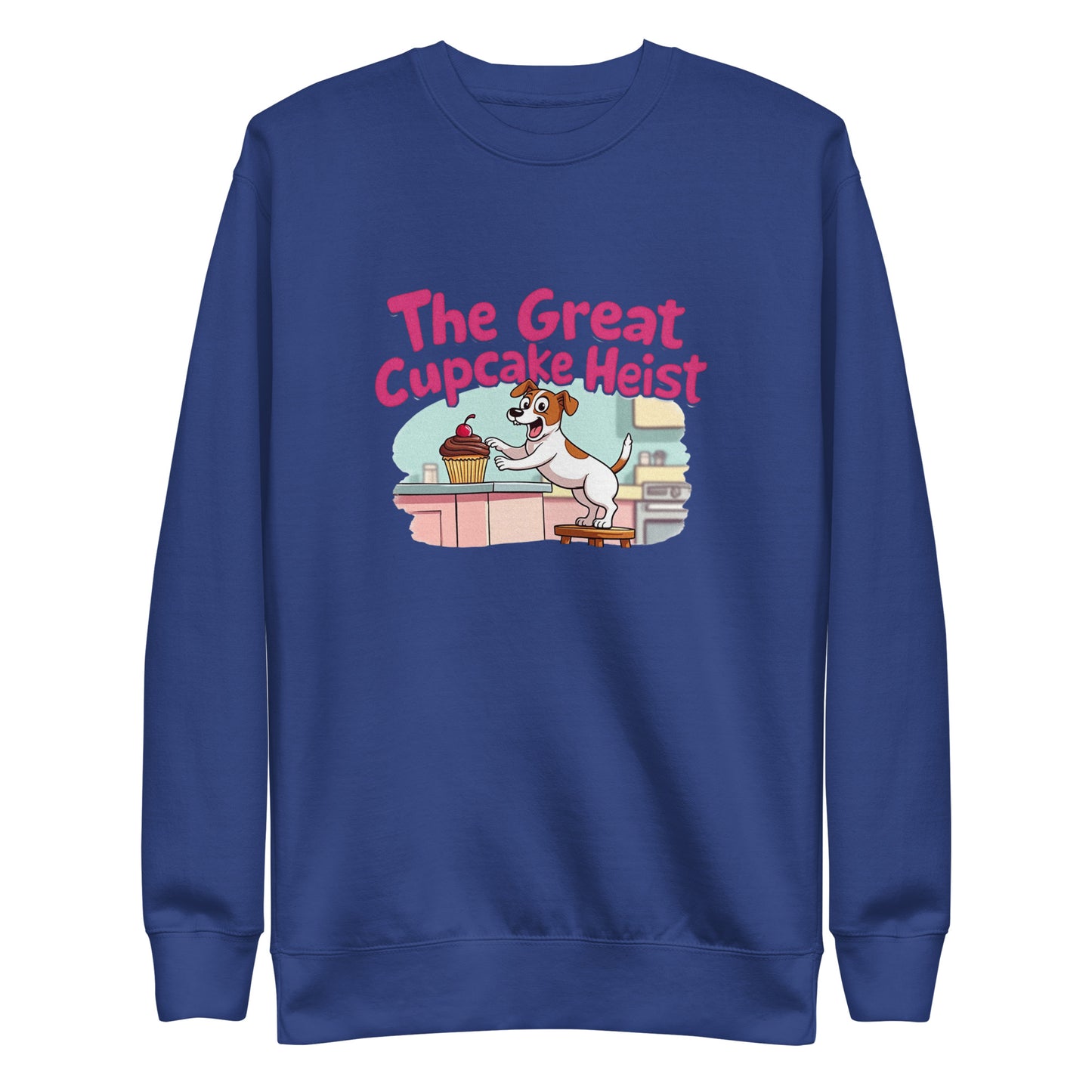 StyleMZ -  The Great Cupcake Heist Unisex Premium Sweatshirt  - StyleMZ