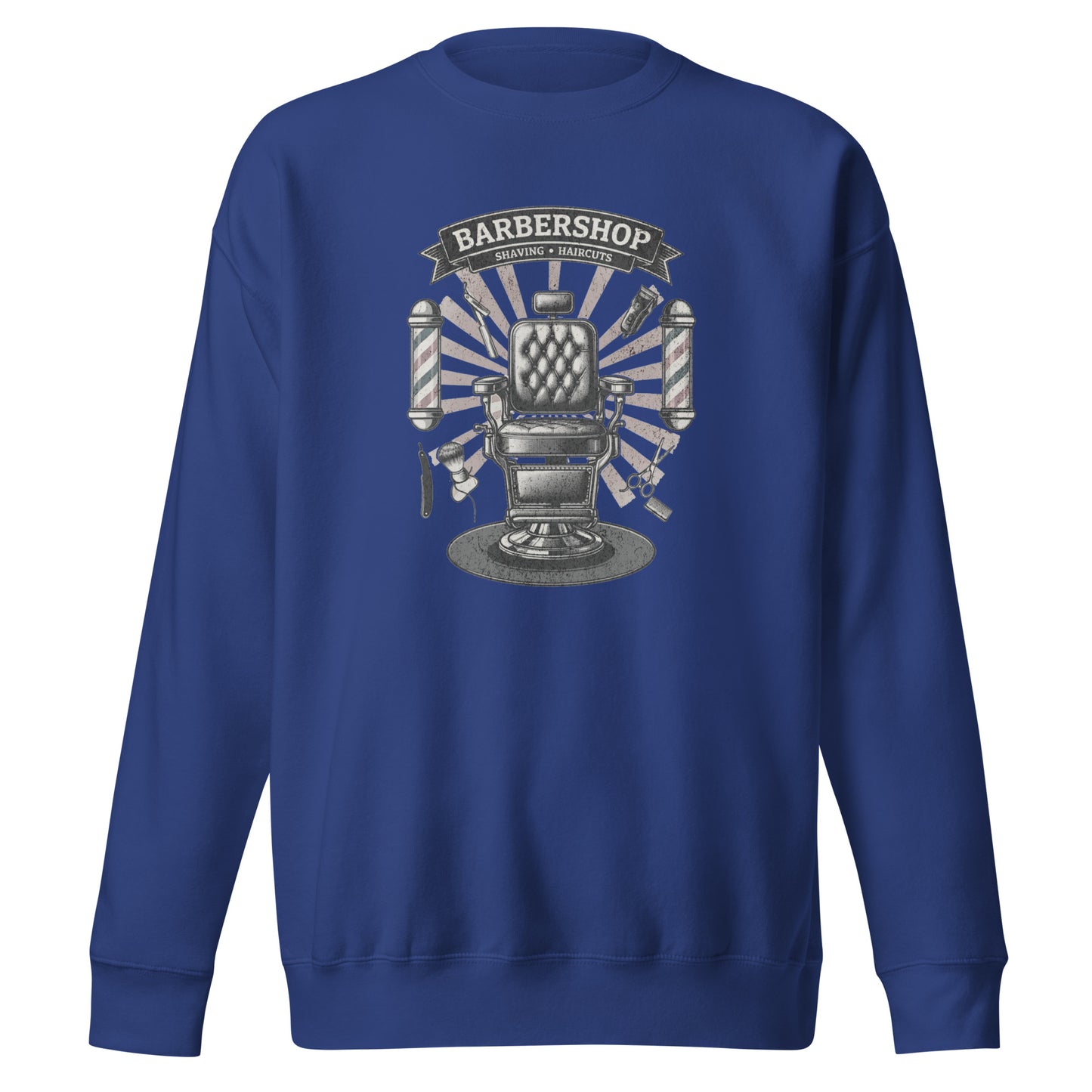 Barbershop Unisex Premium Sweatshirt - StyleMZ