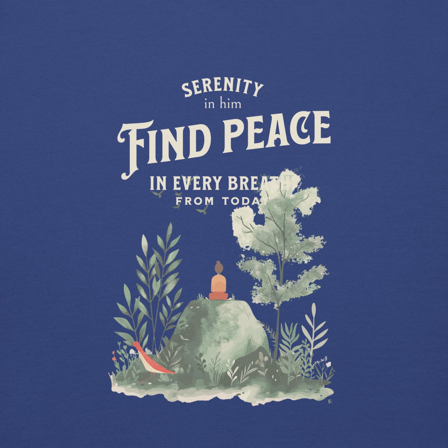 In him find peace Unisex Premium Sweatshirt - StyleMZ