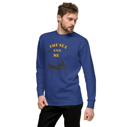 Korea -  The sea and me Unisex Premium Sweatshirt  - StyleMZ