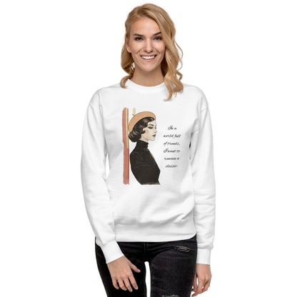 I want to remain a classic Unisex Premium Sweatshirt  - Korea  - StyleMZ