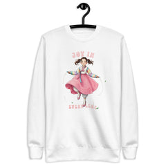 Joy in every leap Unisex Premium Sweatshirt  - Korea  - StyleMZ