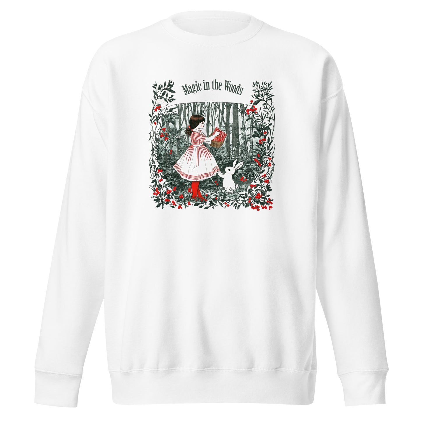 Magic in the woods Unisex Premium Sweatshirt  - Korea  - StyleMZ