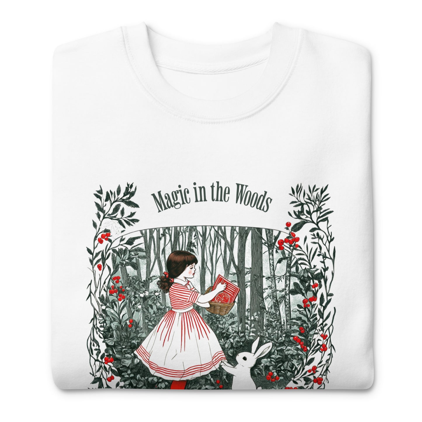 Magic in the woods Unisex Premium Sweatshirt  - Korea  - StyleMZ