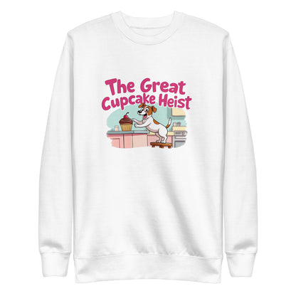 StyleMZ -  The Great Cupcake Heist Unisex Premium Sweatshirt  - StyleMZ