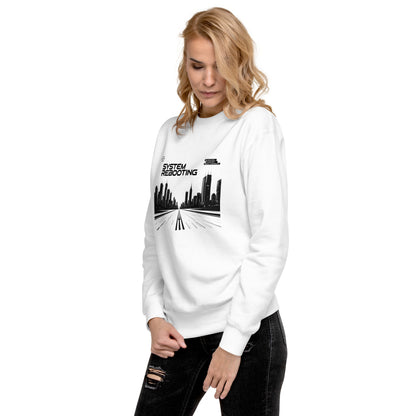 System rebooting Unisex Premium Sweatshirt - StyleMZ