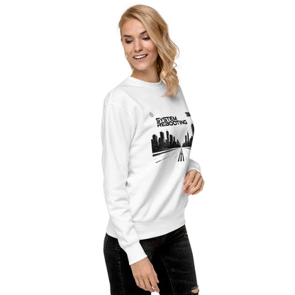 System rebooting Unisex Premium Sweatshirt - StyleMZ