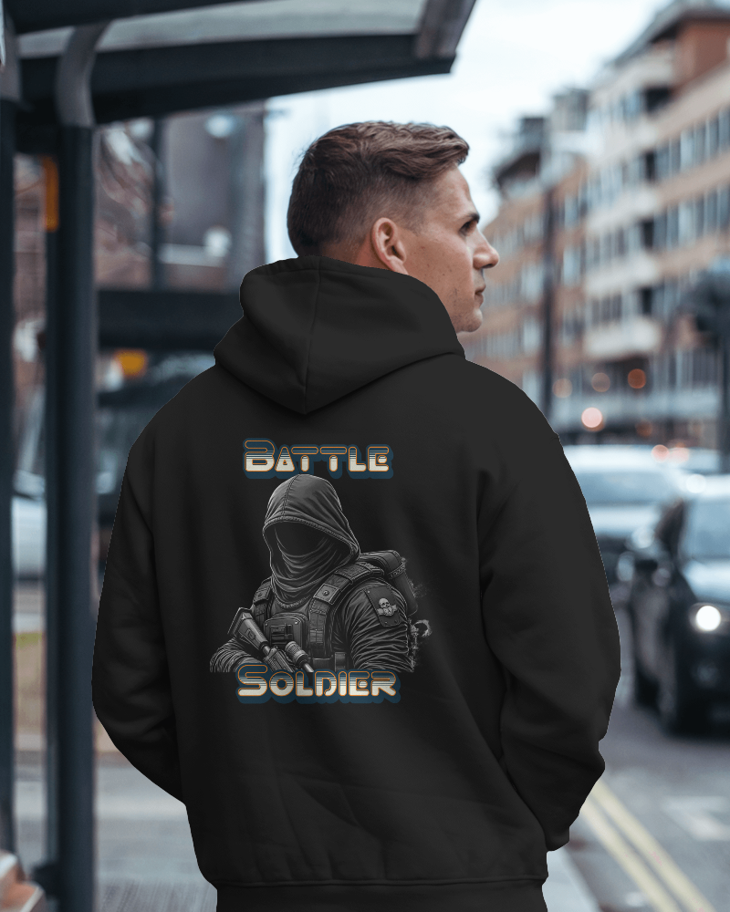 Battle Soldier Unisex Heavy Blend™ Hooded Sweatshirt - StyleMZ