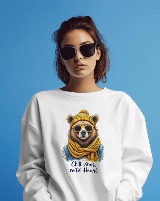 Chill vibes only Unisex Sweatshirt - StyleMZ - Stylemz