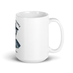 Mr. Shoebill, Korean Heritage White glossy mug  - Korea  - StyleMZ