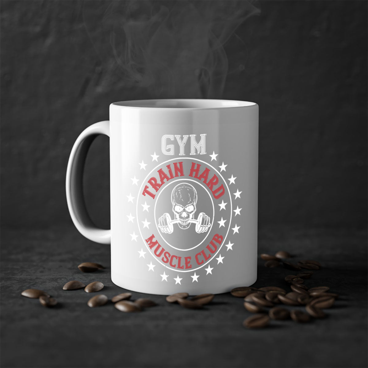 gym train hard mucle club 95#- gym-Mug / Coffee Cup - Stylemz