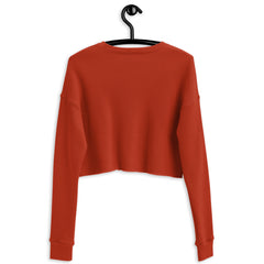 StyleMZ -  Peace in hand Crop Sweatshirt  - StyleMZ