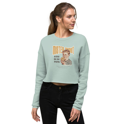 Mister donut Crop Sweatshirt  - Korea  - StyleMZ